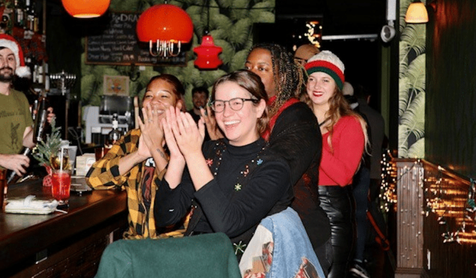 Toy drive hosted by Minnie's Bar in Sunset Park!
